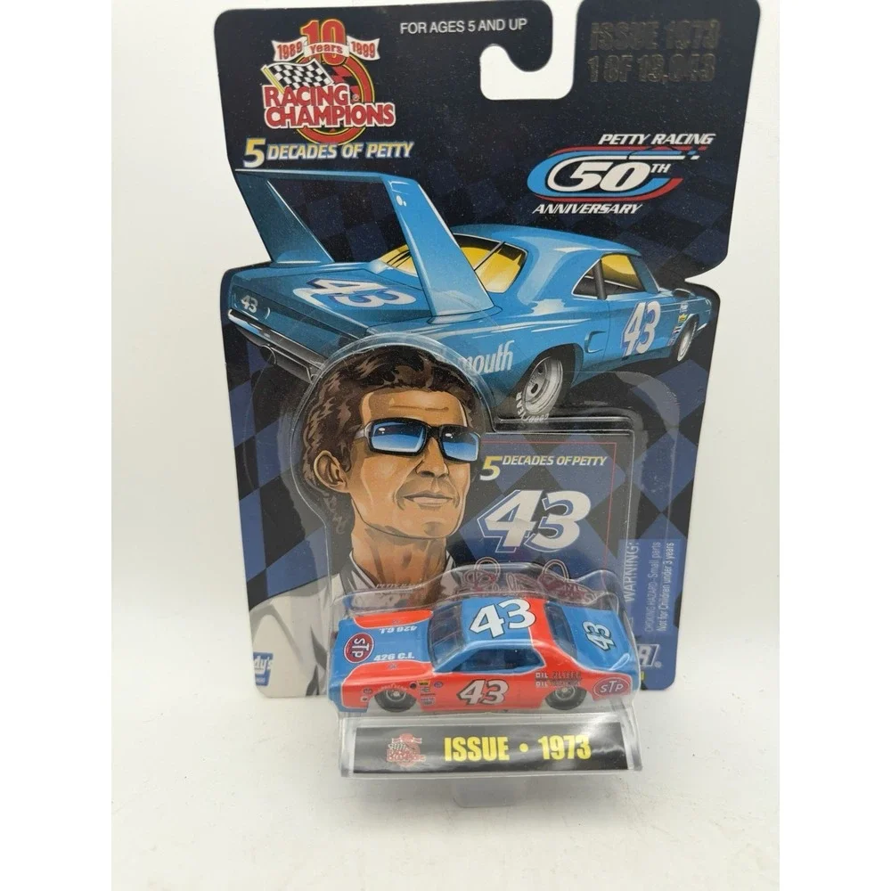 1999 Racing Champions Richard Petty #43 1973 Dodge Charger STP NASCAR